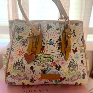 Walt Disney Mickey and Minnie Dooney & Bourke Purse